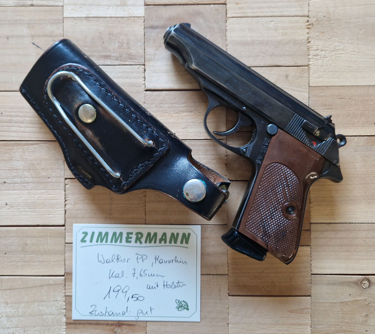 Walther PP, Manurhin Kal. 7,65mm Pistole gebraucht kaufen