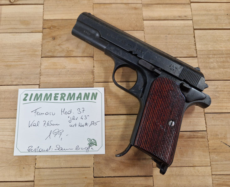 Femaru Mod. 37 Kal. 7,65mm Sammlerwaffe kaufen
