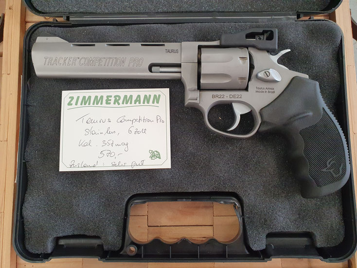 Taurus Competition Pro Stainless 6 Zoll Revolver Kal. .357 mag. gebraucht kaufen