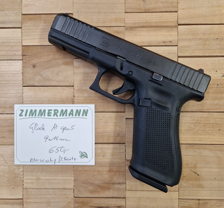 Glock 17 Gen 5 FS Kal. 9x19mm Pistole gebraucht kaufen