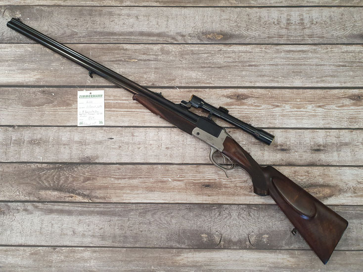 Suhl Bockbüchsflinte Kal. .22 hornet 20/70 gebraucht Sammler Waffe kaufen