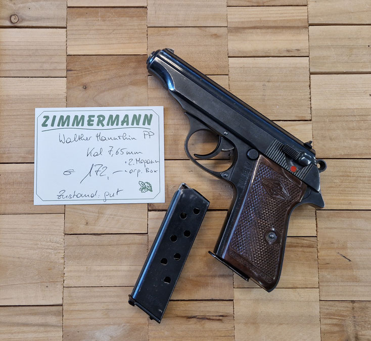 Walther Manurhin PP Kal. 7,65 mm Pistole gebraucht kaufen