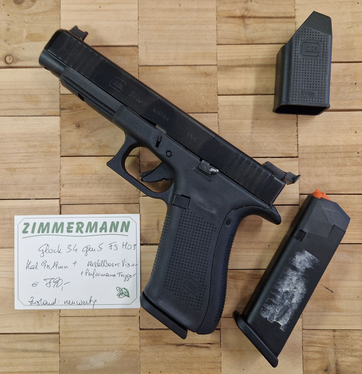 Glock 34 Gen 5 Kal. 9mm gebraucht kaufen