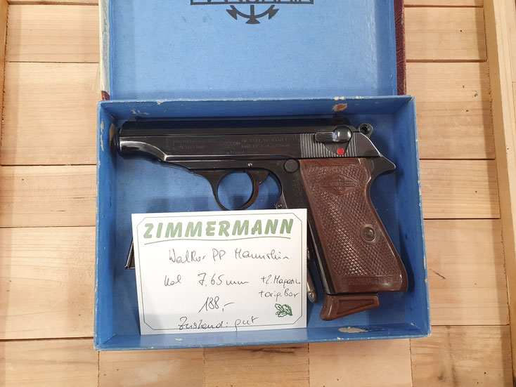 Walther PP Manurhin Pistole Kal. 7,65 mm gebraucht kaufen
