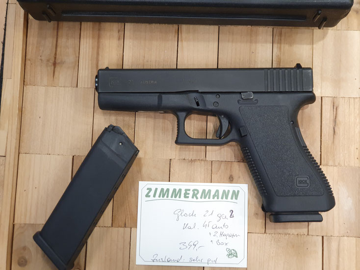 Glock 21 gen 2 Kal. 45 auto Pistole gebraucht kaufen 