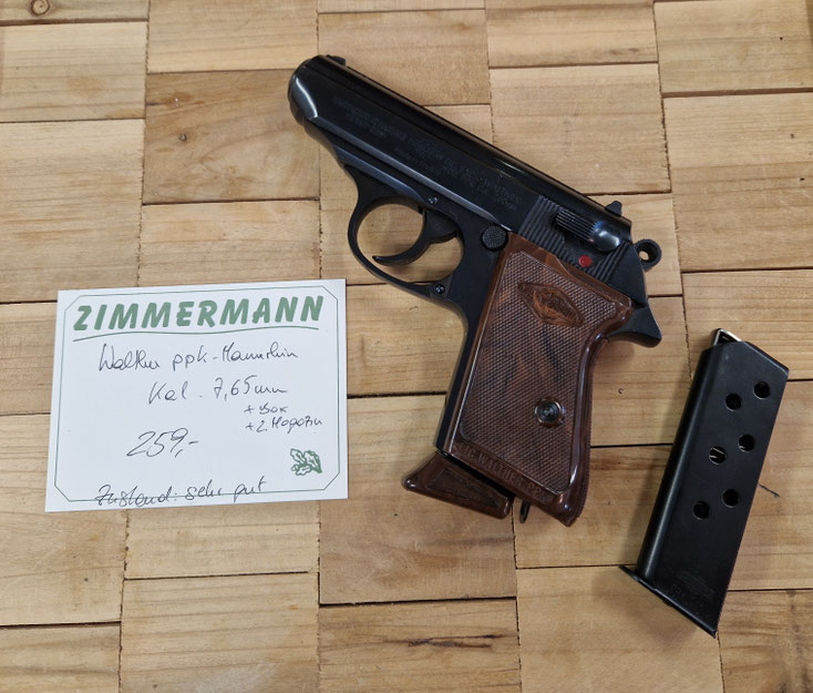 Walther PPK Manurhin Kal. 7,65mm gebraucht kaufen