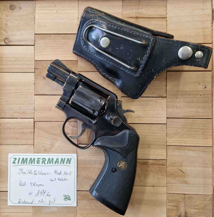 Smith&WEsson Mod. 10-5 Kal. .38 spec. Revolver gebrauch kaufen