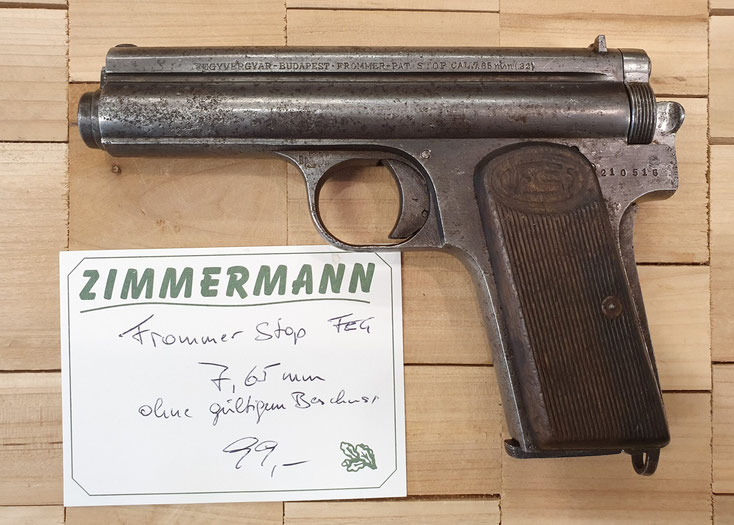 FEG Frommer Stop Sammlerwaffe