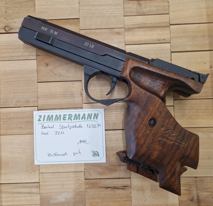 Baikal Margolin Sportpistole IJ35M Kal. .22lr gebraucht kaufen