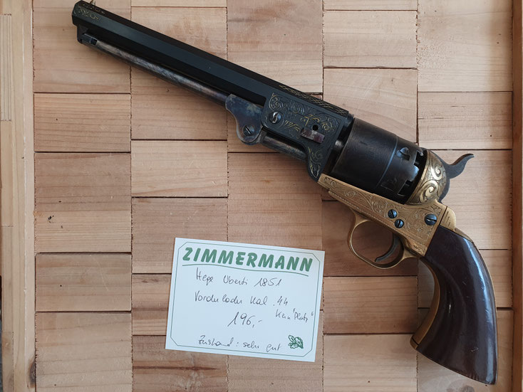 Vorderlader Revolver Hege Uberti 1851 Kal. .44 gebraucht kaufen