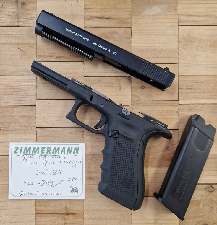 Ciener Modell 17/22 Conversion Unit mit Glock Griffstück Kal. 22lr gebraucht kaufen