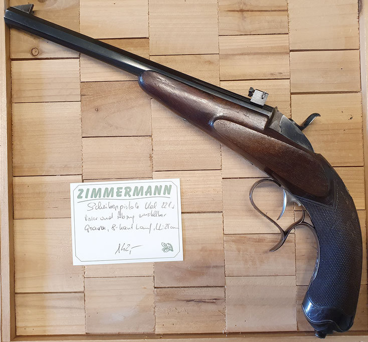 Scheibenpistole Kal. 22 lr gebraucht kaufen