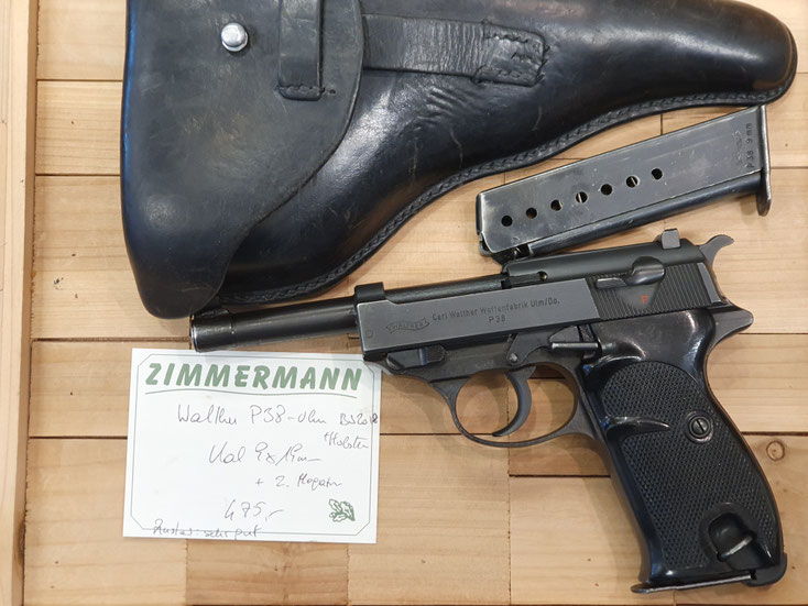 P38 Ulm Kal. 9x19 mm Pistole Replika gebraucht kaufen