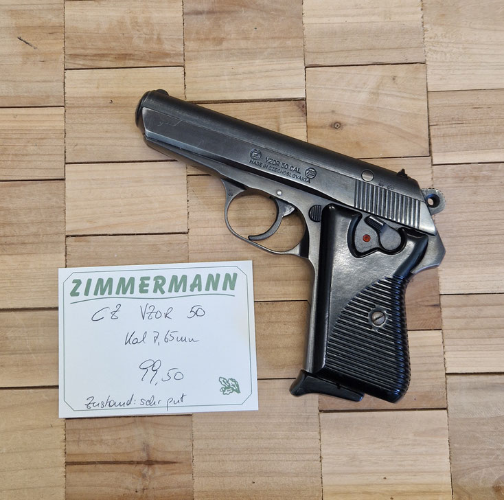 CZ VZOR 50 Kal. 7,65mm Pistole gebraucht kaufen