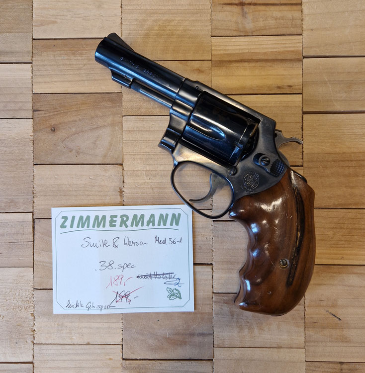 Smith&Wesson Mod 36-1 Kal. .38 spec.