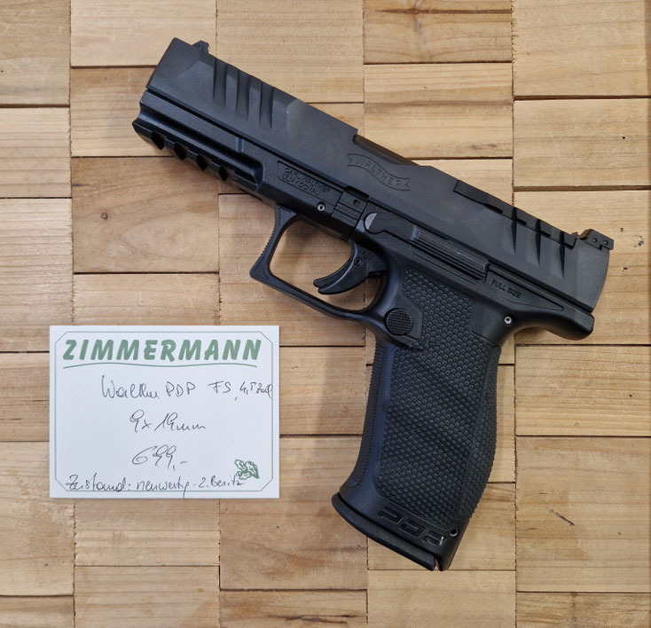 Walther PDP FS 4,5 Zoll Kal. 9x19mm Pistole gebraucht kaufen