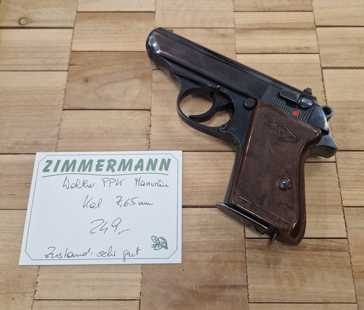 Walther PPK Manurhin Kal. 7,65mm Pistole gebraucht kaufen