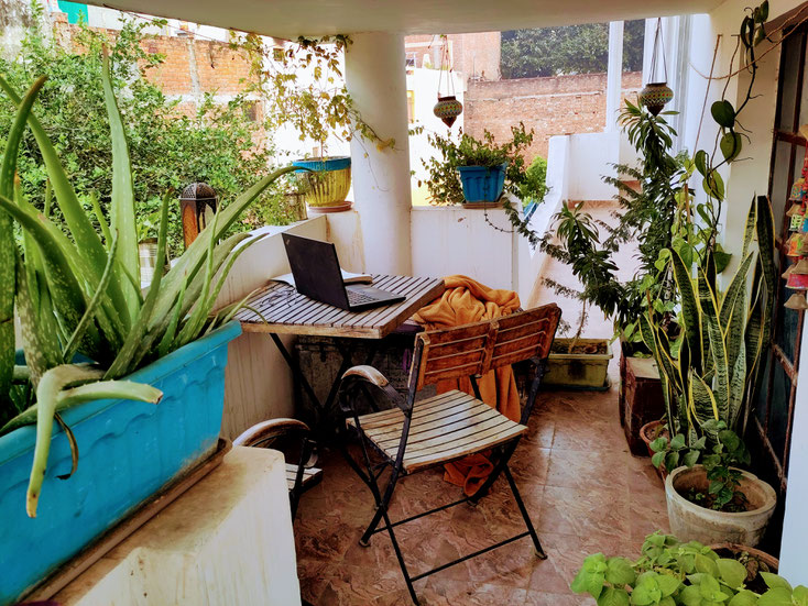 Scholarship holders are welcome at the coordinator's home to study, do homework, or socialize. 