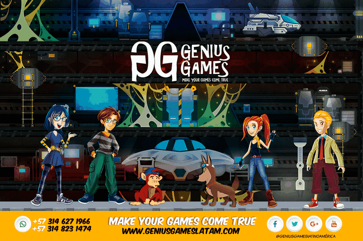 Inteligencia Ambiental, Genius Games Latinoamérica, The Secret Trunk Games S.A.S.