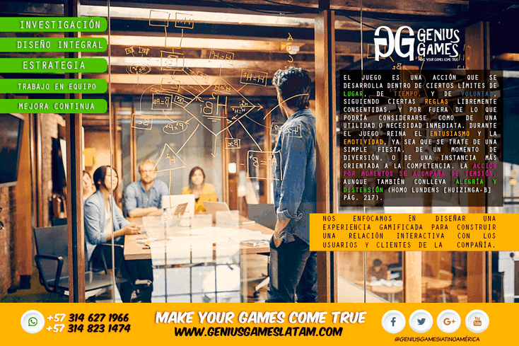 Inteligencia Ambiental, Genius Games Latinoamérica, The Secret Trunk Games S.A.S.