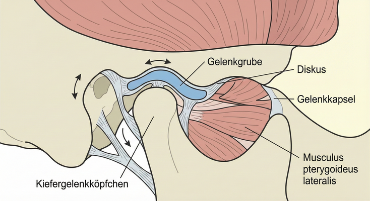 Detail - Infografik Zusammenhänge Bruxismus und Zähneknirschen - Zähneknirschen Basel - empfohlen: Knirschschiene, Entspannung durch Aufbissschiene
