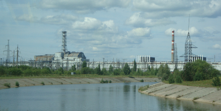 Tsjernobyl-kernreactor-nummer-4-rivier-nucleaire-ramp-Oekraïne