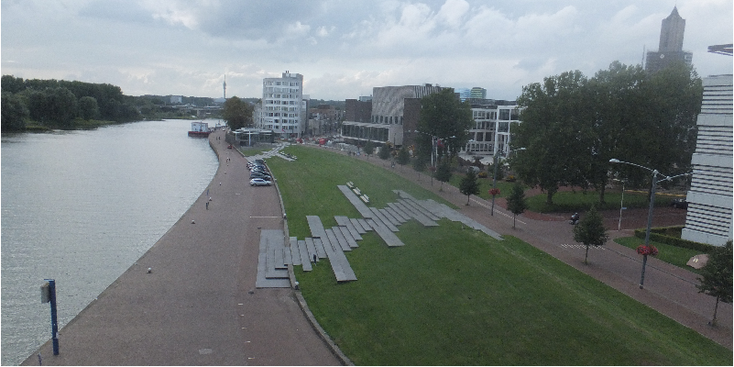 Arnhem-de-Rijn-Jacob-Groenewoud-rivier-kerk-Nederland