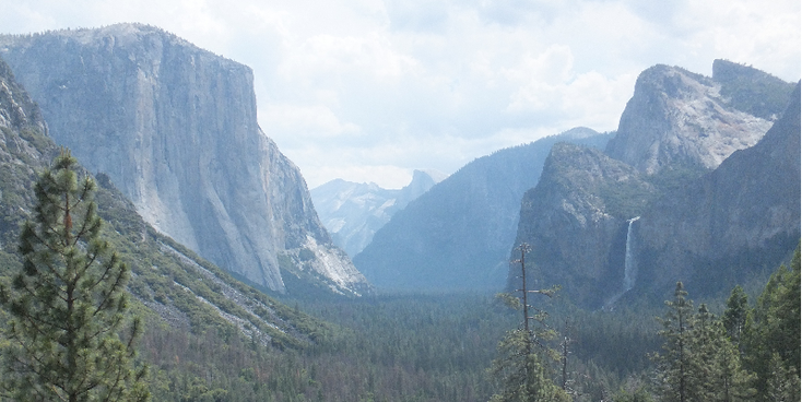 Yosemite-nationaal-park-El-Captan-Valley-rotsen-bergen-Californië-Verenigde-Staten