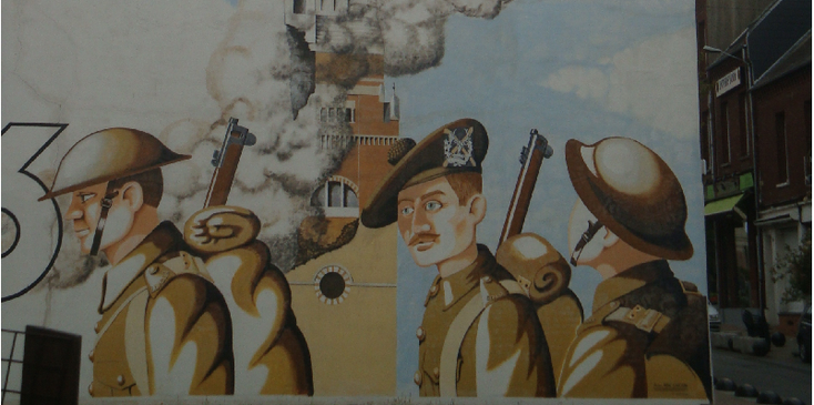 Albert-Musee-de-Somme-1914-1918-tunnel-wassen-poppen-WW1-Frankrijk