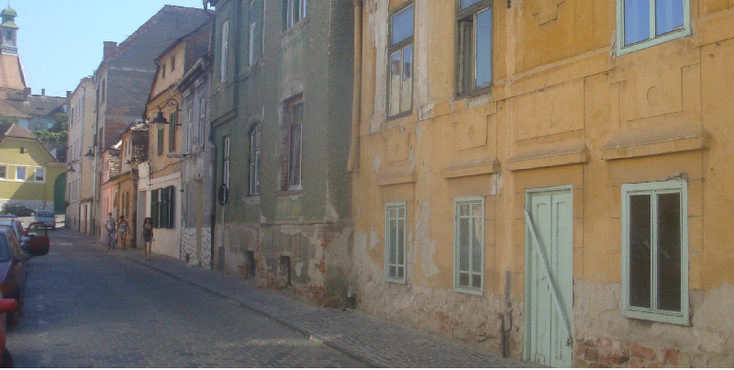 Sibiu-Roemenië-de-ogen-plein