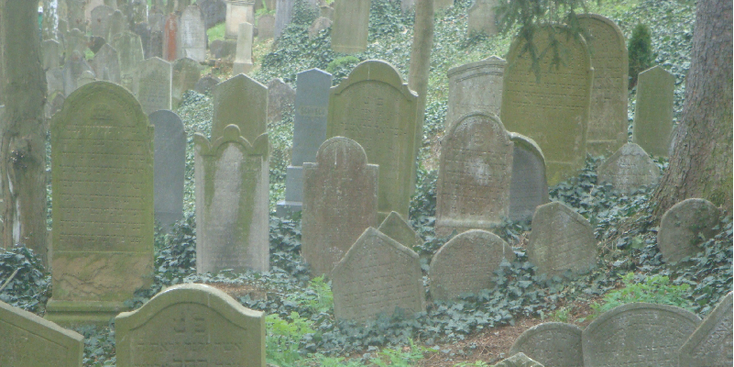 Trebic-Joodse-begraafplaats-grafstenen-Tsjechië