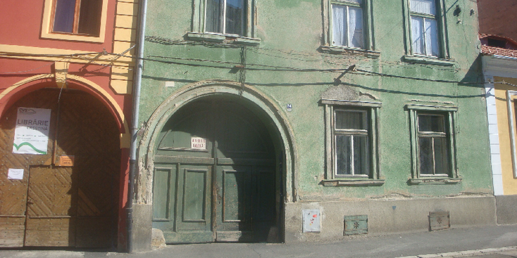 Sibiu-poort-groen-Roemenië