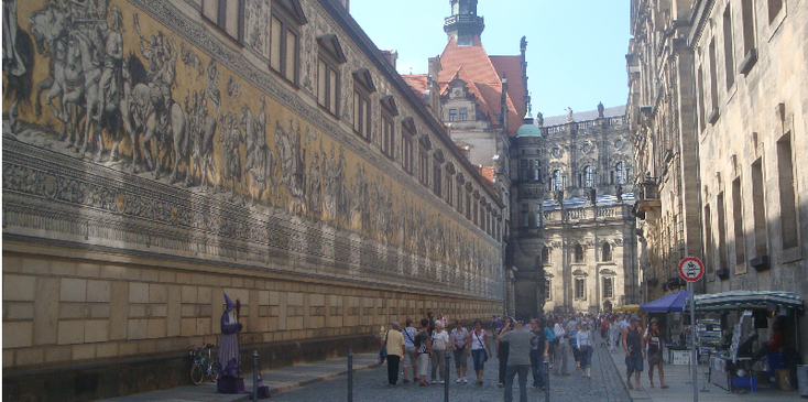 Dresden-muur-fresco-Duitsland