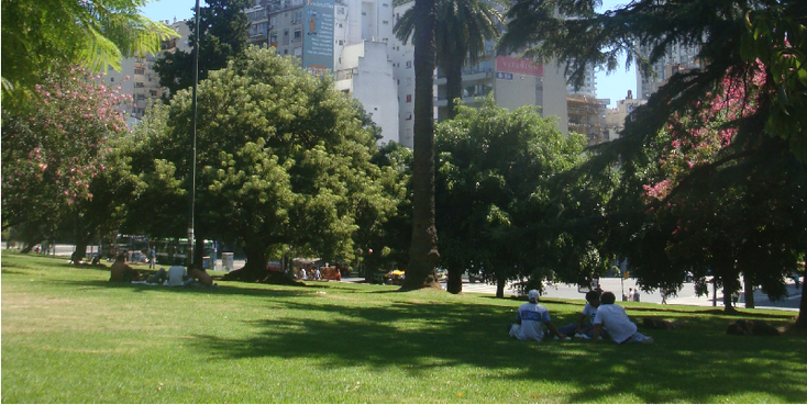 Las-Heras-parque-Palermo-park-Buenos-Aires-Argentinië