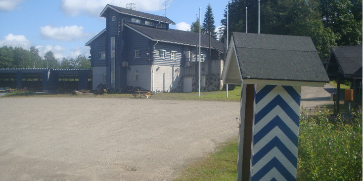 Taistelijan-Talo-Hattuvaara-museum-oorlog-WW2-Finland-witte-Heldenhuis-wachthuisje