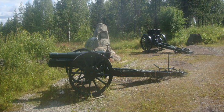 kanon-WW2-frontlinie-Finland