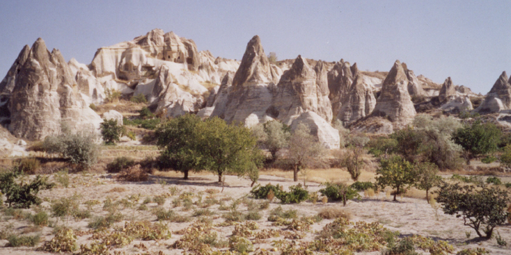 Cappadocië-Goreme-kegels-pieken-Turkije