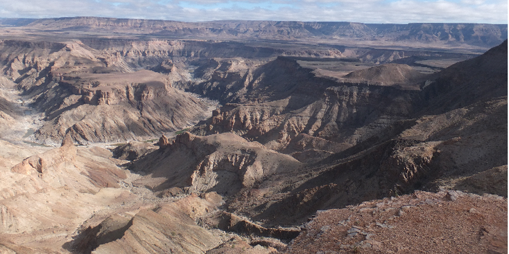 Fish-River-Canyon-klif-vallei-kloof-Namibië