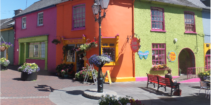Kinsdale-Ireland-Republic-Colored-House
