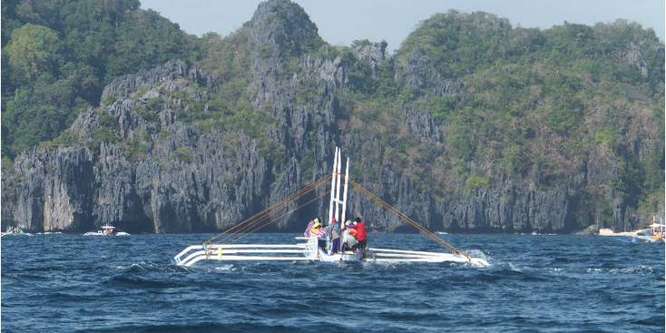 Bacuit-archipelo-archipel-eiland-bangka-El-Nido-Palawan-Filipijnen