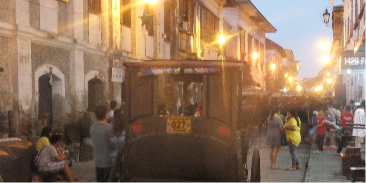 Vigan-Mestizo-wijk-koloniaal-pand-Spaans-licht-Filipijnen