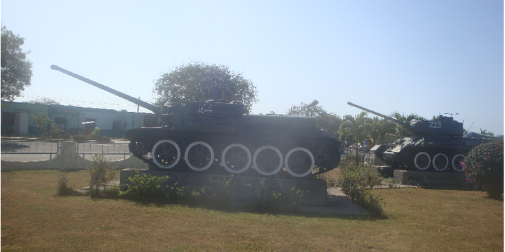 Playa-Giron-tank-museum-varkensbaai-Bay-of-Pigs-Cuba