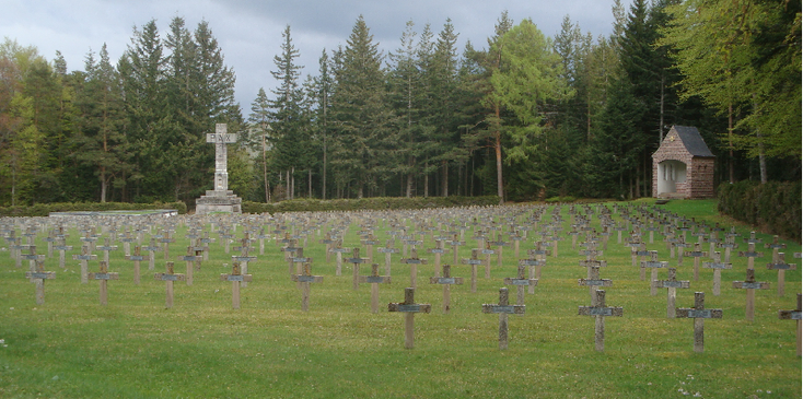 Le-Linge-Vosges-Mountain-France-Trenches-Graveyard-German-Weltstein