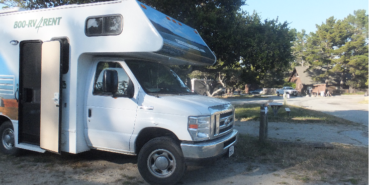 Monterey-Veterans-Memorial-park-campground-campsite-camper-Californië-Verenigde-Staten
