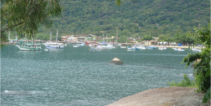 Ilha-Grande-eiland-jachthaven-boten-haven-Brazilië