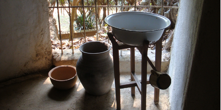 Vieng-Xai-water-teil-Pathet-Lao-hoofdkwartier-grot-bunker-Vietnamoorlog-Laos