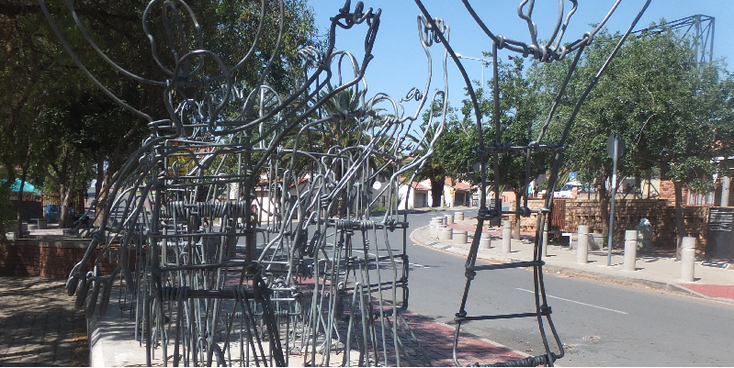 Soweto-opstand-gedenkteken-memorial-Vilakazi-street-Johannesburg-Zuid-Afrika