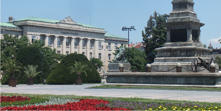 Ruse-Habsburg-monument-plein-kanon-Bulgarije