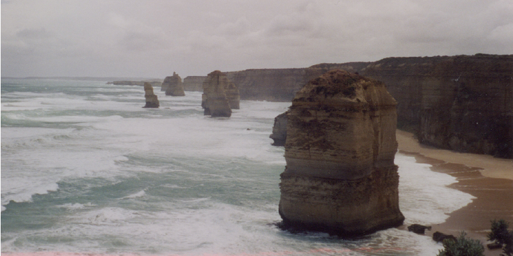 Great-Ocean-Road-Twelve-Apostles-rotsen-oceaan-Australië