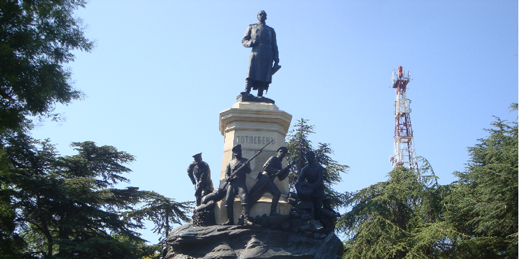 Sebastopol-Lenin-monument-Krim-Oekraïne